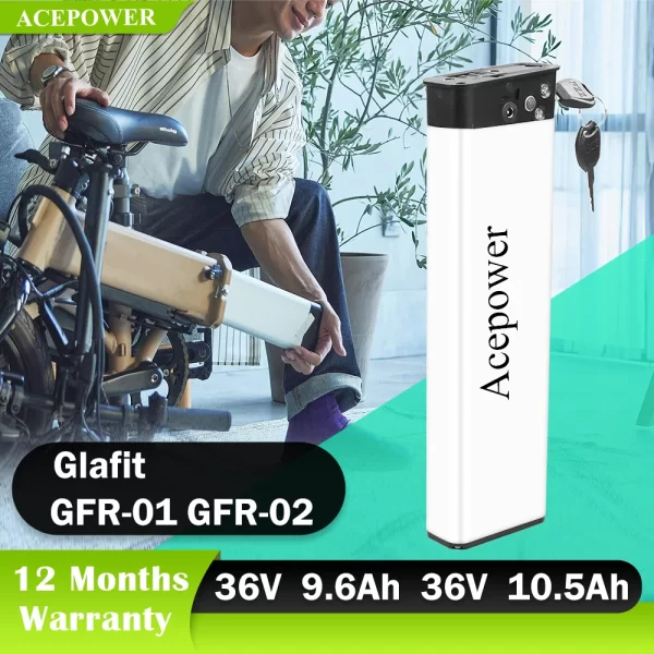 for glafit gfr 01 gfr 02 holdon q1 ebike battery 36v 7.8ah 9.6ah 10.5ah folding electric bike battery for glafit gfr 01 gfr 02