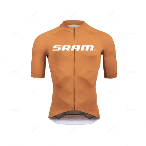 sram summer men short sleeve cycling jersey mtb maillot ciclismo shirt breathable mountain bike pro team bicycle sports clothing