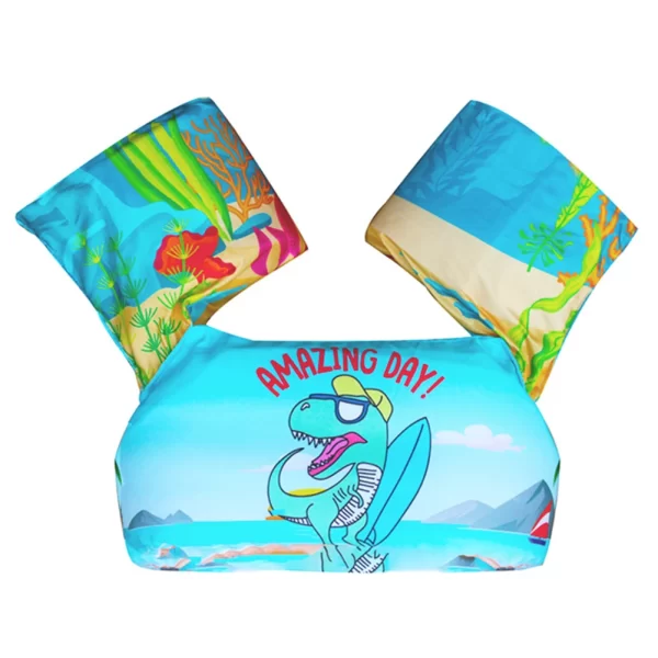baby float cartoon arm sleeve life jacket swimsuit foam safety swimming training floating pool float swimming ring children swim