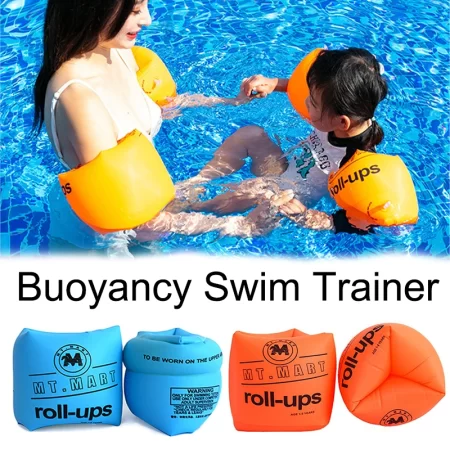 jsjm inflatable buoyancy arm ring water sports swimming ring seaside swimming pool floating sleeve swimming trainer adults kids
