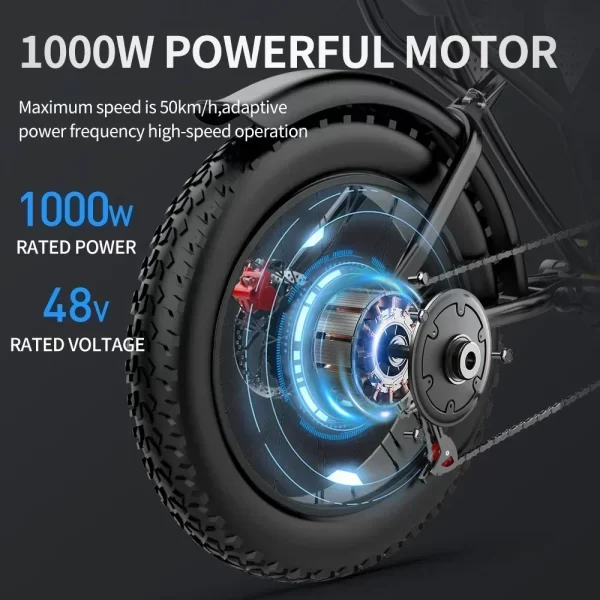 electric bike ridstarq20 2000w dual motor 52v 40ah dual battery adult e bike 20 inch tire for mountain off road electric bicycle
