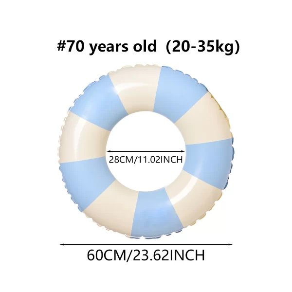 1 piece. new summer plaid swimming ring. cartoon air cushion for playing in water parks. soft and comfortable.