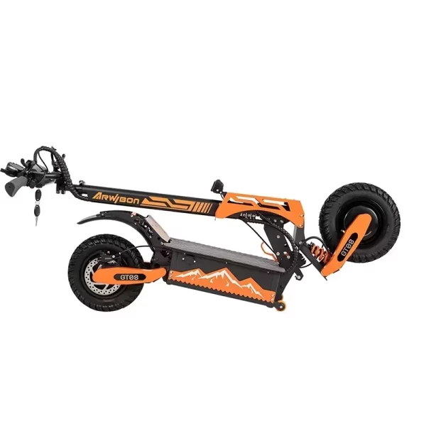 dt08 2024 new 5600w dual motor electric scooter 60v 27ah max speed 75 80km/h lcd display 11 inch tyres foldable electric scooter