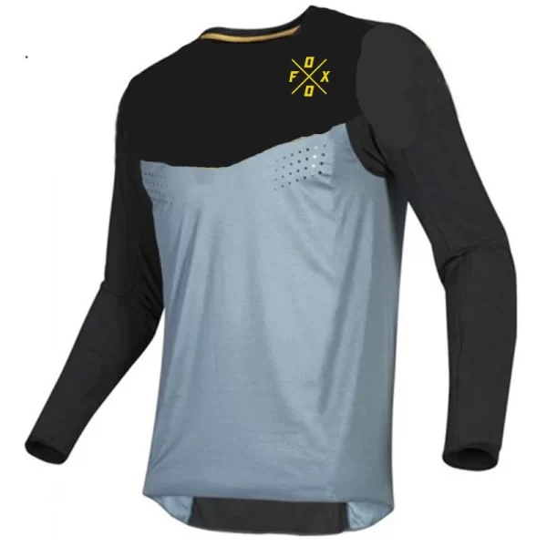2020 motochross mountain enduro bike clothing moto downhill t shirt ranger foxo men's bike jersey mountain bike shirt bmx