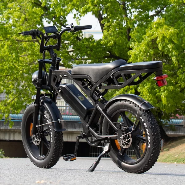 2025 v20 3.0 ebike pro electric bike 1000w 48v 15ah electric bicycle hydraulic brake integrated wheel snow 20*4.0 tire fatbike