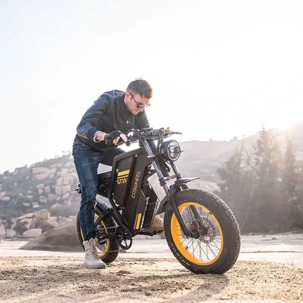 electric bicycle coswheel gt20 pro 3000w 48v 40ah ebike max 145 miles fat tire mountain electric bike adult off road motorcycle