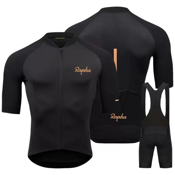 2023 new summer men's short sleeve cycling shorts suspenders set new arrival cycling jersey shirt outdoor cycling clothing