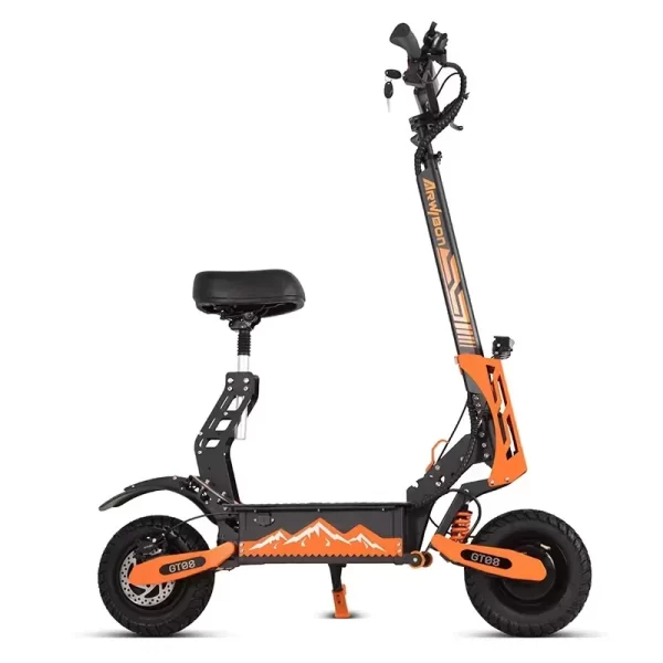 dt08 2024 new 5600w dual motor electric scooter 60v 27ah max speed 75 80km/h lcd display 11 inch tyres foldable electric scooter