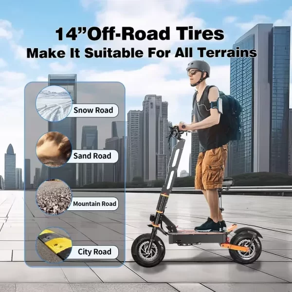 2024 x8 pro 8000w 60v 38ah dual motor foldable electric scooter for adults 14 inch tires top speed 110km/h range 120km
