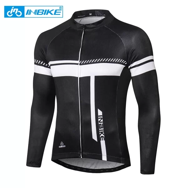 inbike overstock clearance!men's cycling long sleeved jersey bike bib pants biking mtb clothing man long shirts moisture wicking