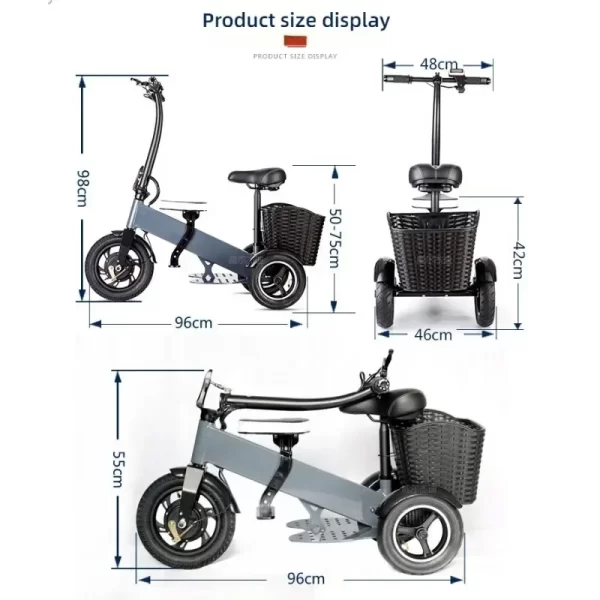 folding electric bikes professional chauffeur aluminum alloy ultra lightweight portable small commuting electric bicycle