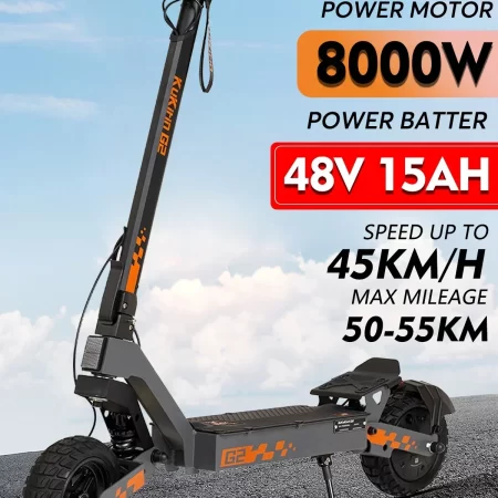 2025 new kukirin g2 800w 48v15ah eelectric scooter max speed 45 50km/h 10 inch tires max range 55 60km foldable escooter