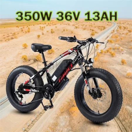 electric bike akez 350w 36v13ah brushless motor lithium battery electric bicycle 20inch fat tire urban mountain commuting e bike