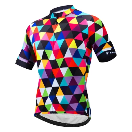 summer men short sleeve cycling jersey mtb maillot bike shirt breathable tricota mountain pro team bicycle sports clothing 2024