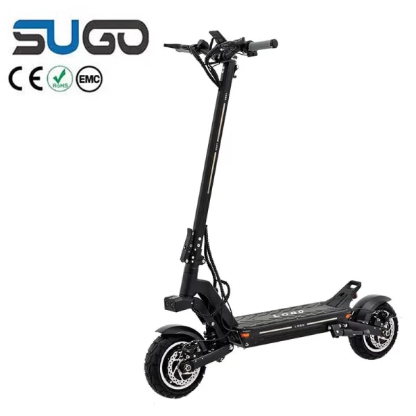 sgx5 new 2400w dual motor electric scooter maximum speed 55 km/h 52v 18.2ah battery electric scooter with lcd monitor