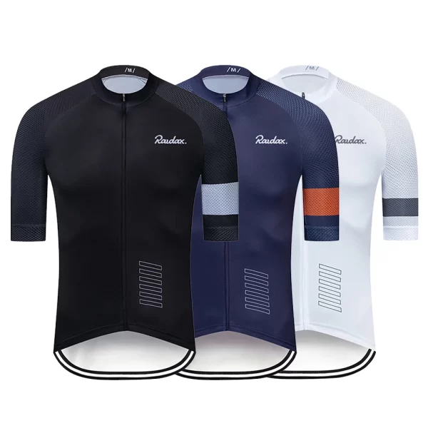 men cycling jersey raudax classic black cycling racing tops short sleeve cyclist clothes shirt maillot summer bicycle bike wear