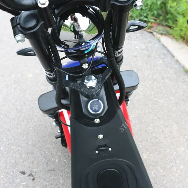 hot sale 3000w 60v12ah/20ah lithium battery urban cocoa fat tire cub electric scooter/electric remote scooter adult