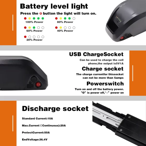 hailong electric scooter battery 36v 48v 15ah 20ah for 250w~1800w motorcycle/bicycle waterproof lithiumbattery + charger
