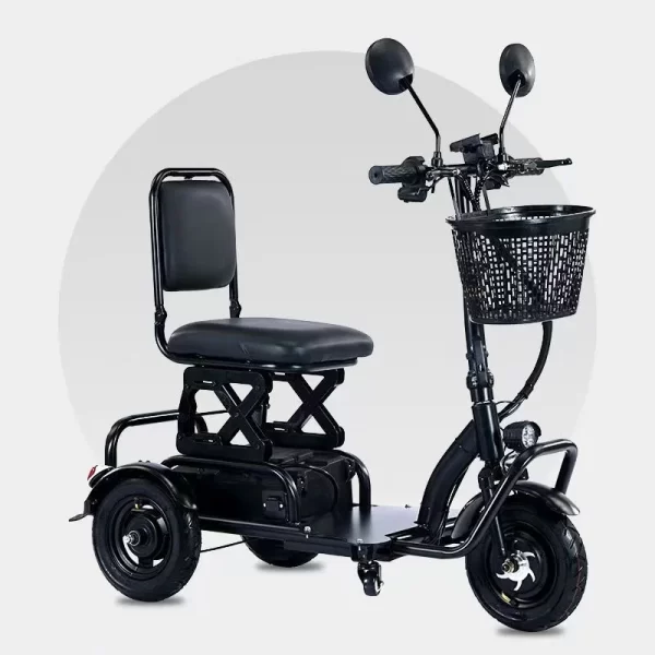 2025 new model 48 volt cheapest adult powerful small wheels disabled mobility scooter 3 wheel electric