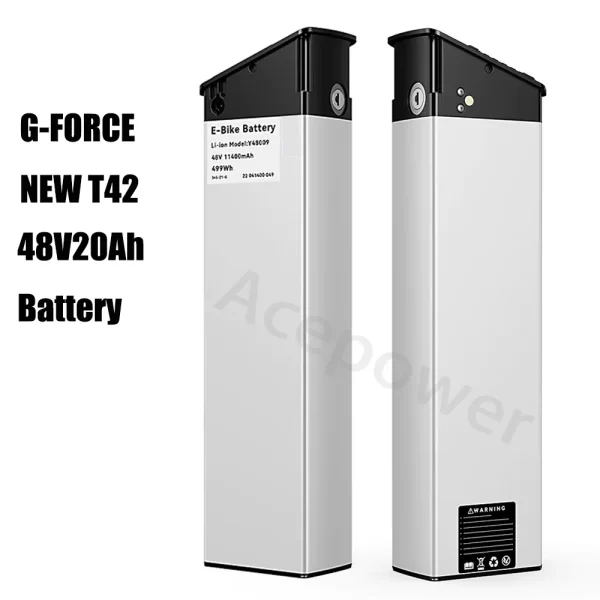 alx 108 48v 20ah 16ah battery for g force new t42 t5 folding fat tire electric bike replacement battery 960wh for 1000w ebike