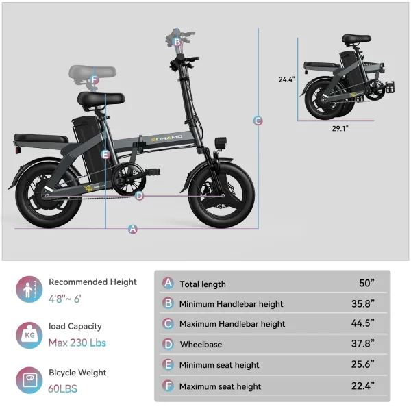 ebike electric bicycle new pattern h3 750w motor 48v 20ah battery adult electric bike 20 inch fat tire fold mountain off road