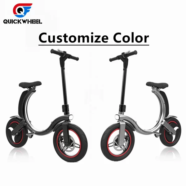 2025 new 350w front brake foldable electric scooter adult anti slip pedal 14 inch foldable 2 wheel standing electric scooter