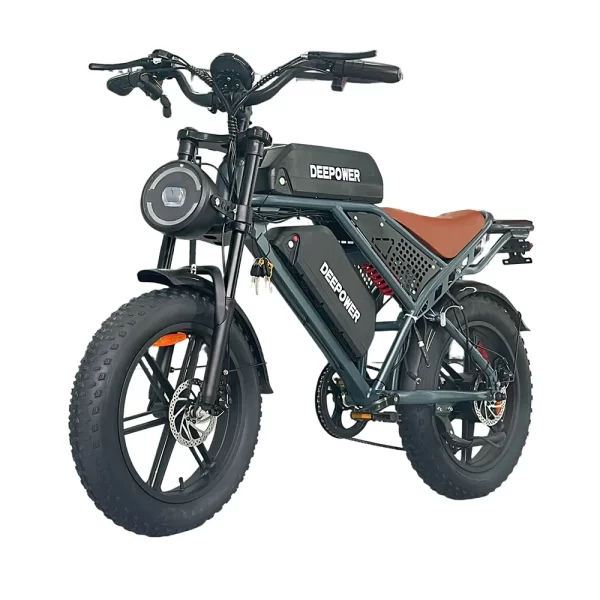 deepower s7q electric bicycle 2000w powerful 48v 60ah lithium battery luxury 20inch ebike adult mountain off road electric bike