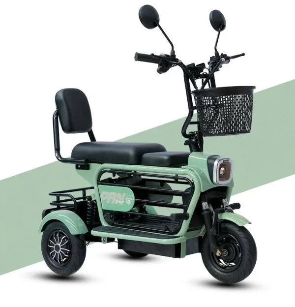 high speed small 350w adult electric 3 wheeler the best kinds of electrical motorcycle scooter tricycle
