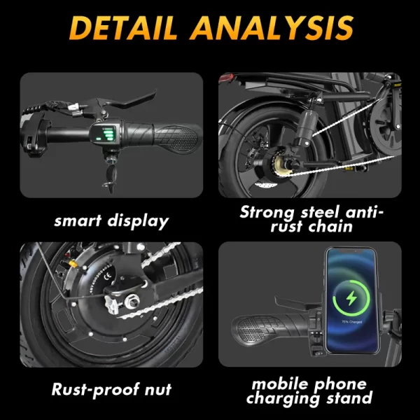 foldable electric bike , electric bicycle with a folding 400w motor, electric bicycle for students and adults commuting