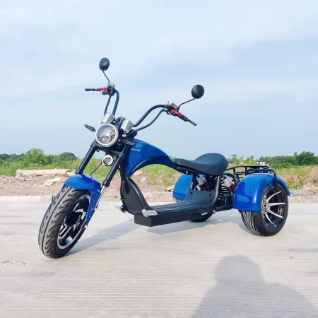 outdoor riding three wheel electric scooter with 18 inch fat tire 1500w motor