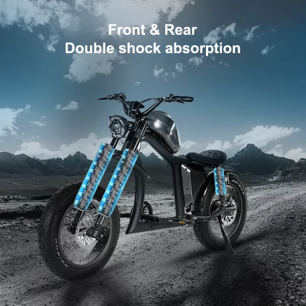 electric bike 1500w 48v 31.5ah lithium battery 20 inch fat tire road city ebike aluminum alloy adult off road electric bicycle
