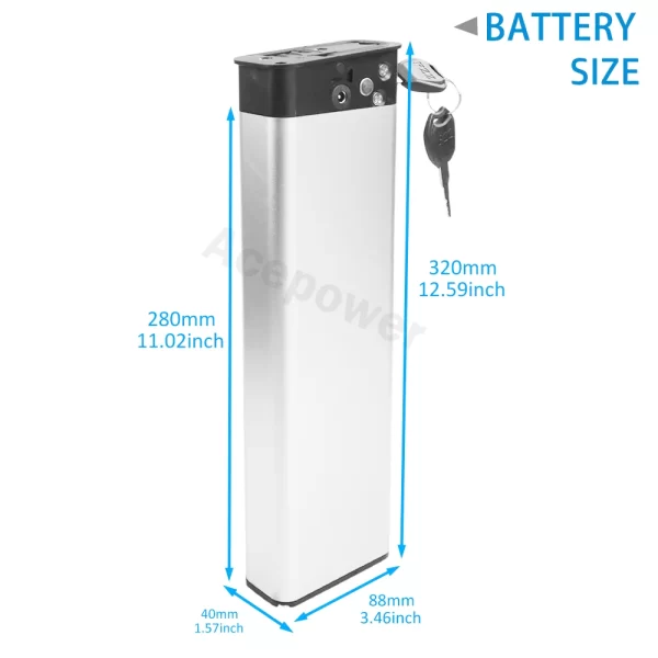 for glafit gfr 01 gfr 02 holdon q1 ebike battery 36v 7.8ah 9.6ah 10.5ah folding electric bike battery for glafit gfr 01 gfr 02