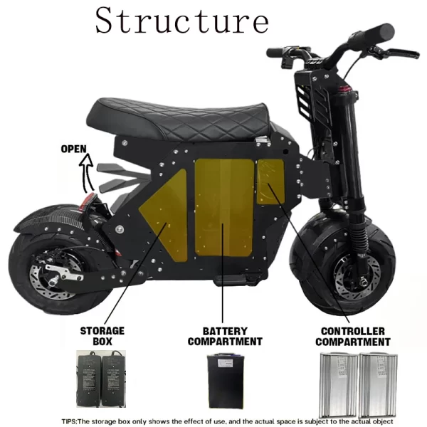 2025 new design adult m5 10000w dual motor electric scooter 72v 50ah battery chinese stock scooter double shock absorption