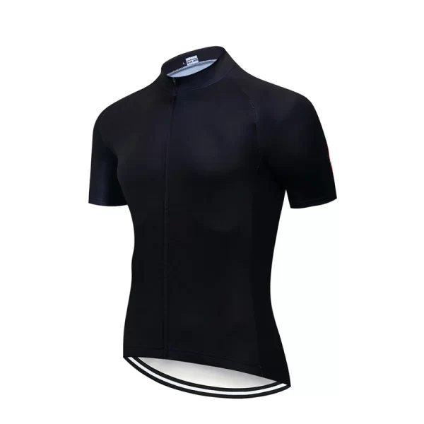 solid color summer men short sleeves cycling jersey polyeste clothing quick dry mtb bicycle mallot ciclismo shirts bike clothes
