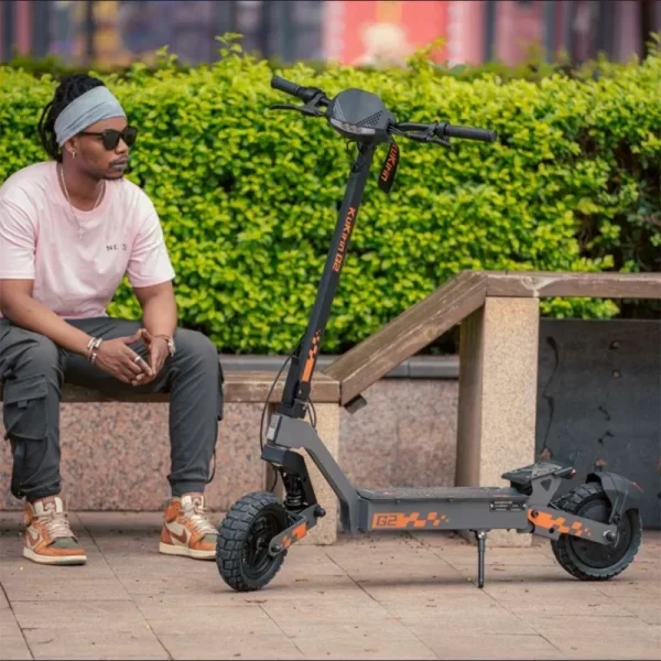 2025 new kukirin g2 800w 48v15ah eelectric scooter max speed 45 50km/h 10 inch tires max range 55 60km foldable escooter