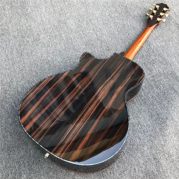 41 inch ps14ce solid cedar top cocobolo body acoustic guitar abalone inlays ebony fingerboard