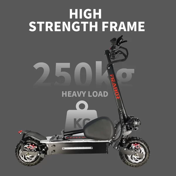 usa eu stock electric scooter alloy frame, foldable, shock absorber, dual motor, q06plus, max load 200kg, 60v, 2800wx2, 11 inch