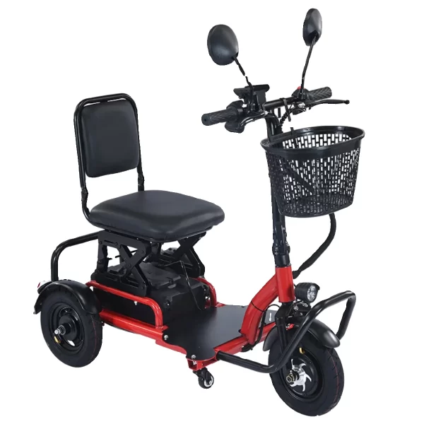 2025 new model 48 volt cheapest adult powerful small wheels disabled mobility scooter 3 wheel electric