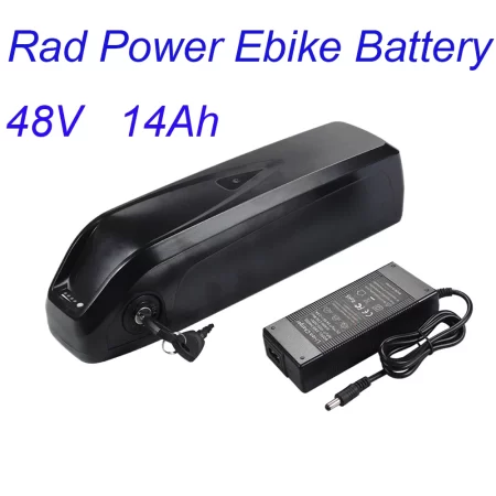 rad power ebike battery 48v 672w external battery pack for radexpand 5 plus radwagon radrunner 2 replacement
