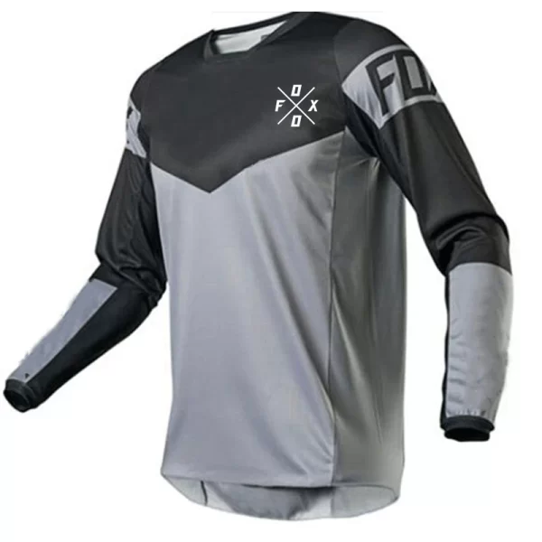 2020 motochross mountain enduro bike clothing moto downhill t shirt ranger foxo men's bike jersey mountain bike shirt bmx