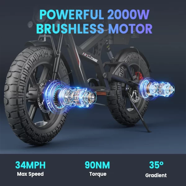 ebike wo18 3000w dual motor 25ah dual battery top speed 55km/h 20*4.5fat tire electric bike mountain electric bicycle