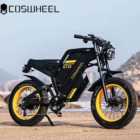 electric bicycle coswheel gt20 pro 3000w 48v 40ah ebike max 145 miles fat tire mountain electric bike adult off road motorcycle
