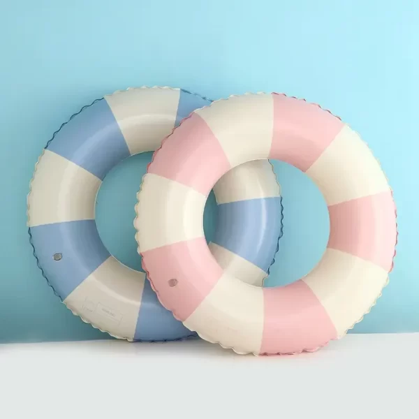 1 piece. new summer plaid swimming ring. cartoon air cushion for playing in water parks. soft and comfortable.