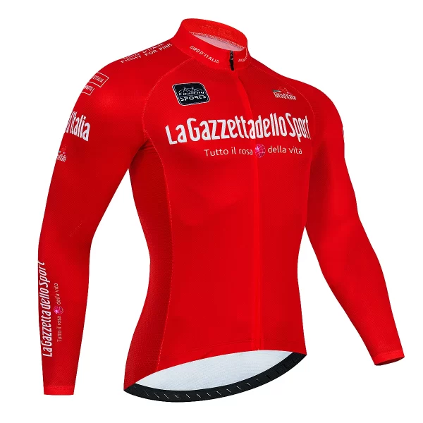 2023 tour de italy d'italia cycling jersey premium anti uv long sleeve sweatshirt cycling suit autumn quick dry racing uniform
