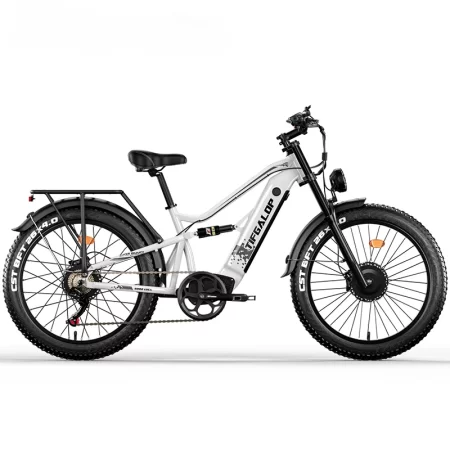 tifgalop es7 pro 3000w powerful electric bicycle top speed of 72km/h 26inch fat tire all terrain dual motor adult electric bike