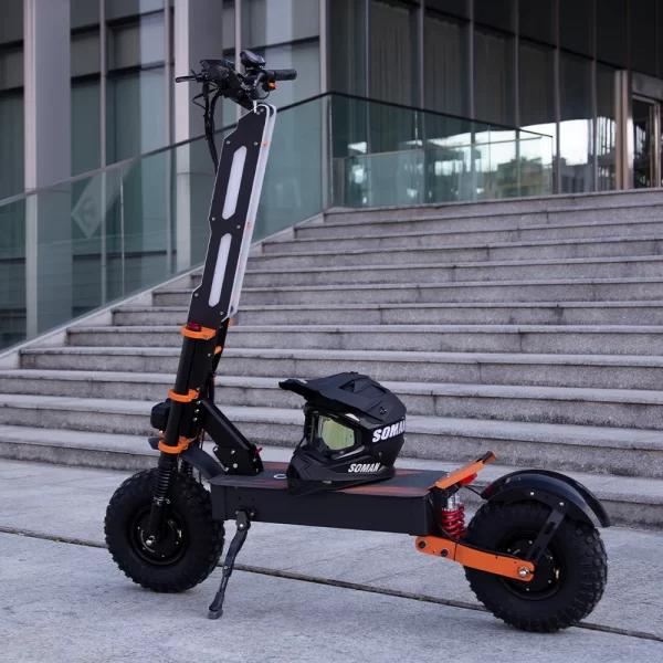 shipped from china warehouse 60v40ah battery viper 8000w big motor adult electric scooter 14 inch off road tire electric scooter