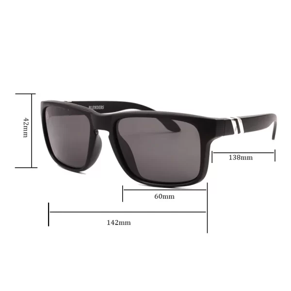 blender square women men sunglasses men polarized uv eyewear vintage fashion square men's sun glasses b8801