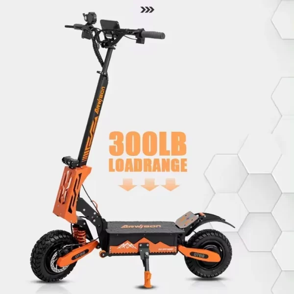 dt08 2024 new 5600w dual motor electric scooter 60v 27ah max speed 75 80km/h lcd display 11 inch tyres foldable electric scooter