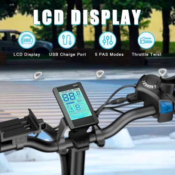 deepower folding electric bike 1000w motor 48v 20ah adult electric bicycle disc brake city commuting and mountain ebike