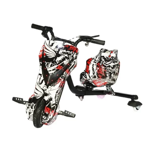 children's electric balance scooter three wheel drift smart pedal mini skateboard kart shock absorption e scooter 전기 스쿠터